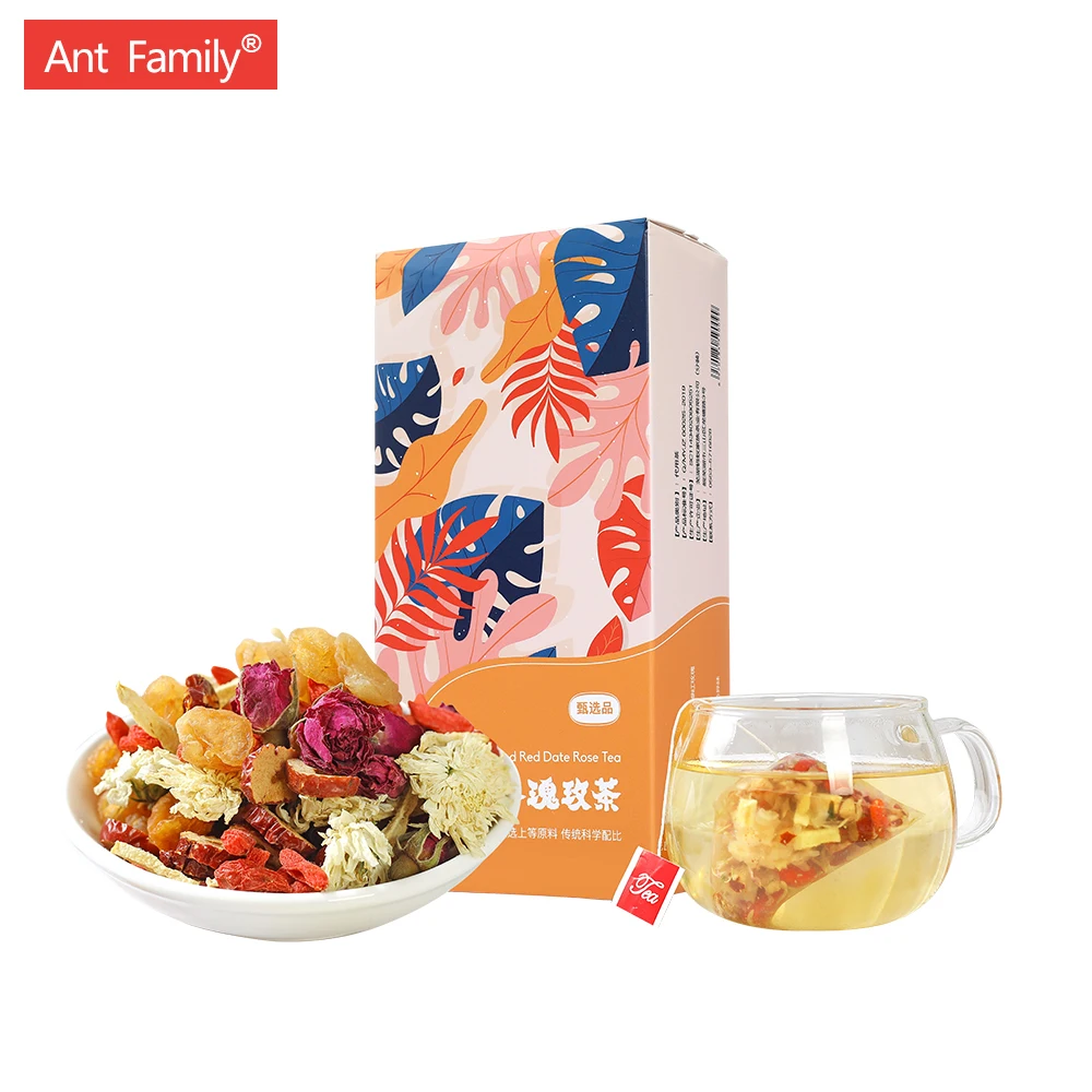 2022 Hot Sale High Quality Bagged Tea Health Tea Longan Red Date Rose Tea