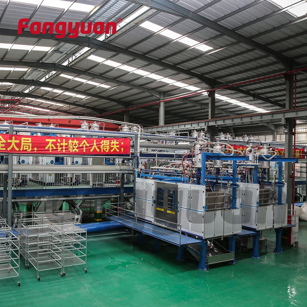 High quality fully automatic EPP styrofoam vacuum shape molding machine for packing line