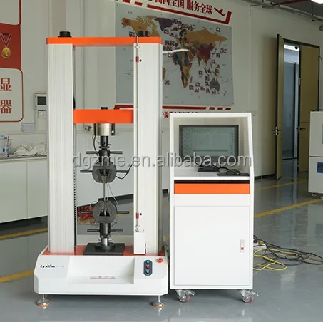 Hot Sale Universal testing machine tensile strength tester 10ton Capacity Tensile Testing Machine for Steel Supplier