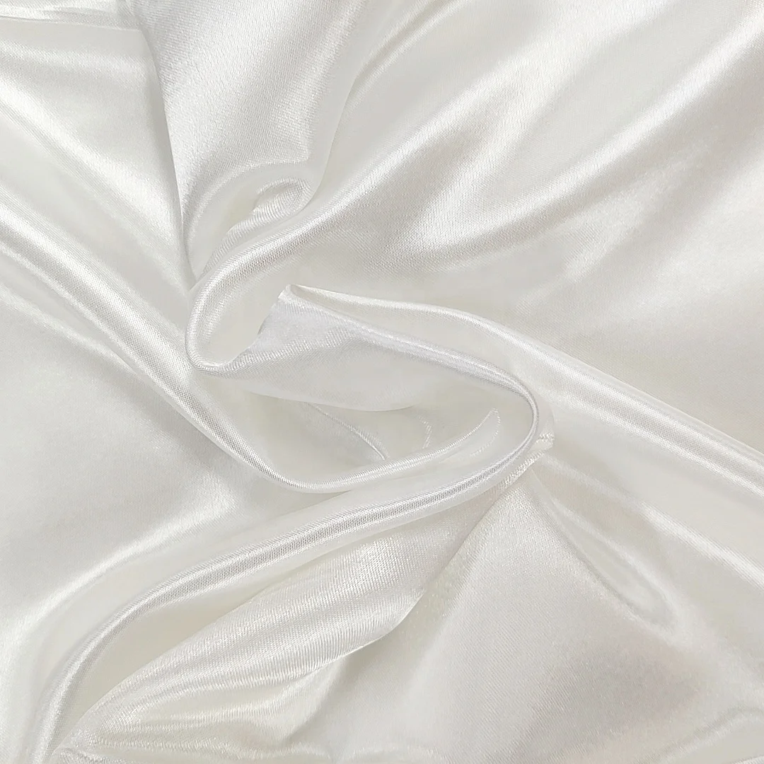 85GSM shiny brocade satin silk fabric living room curtain fabric