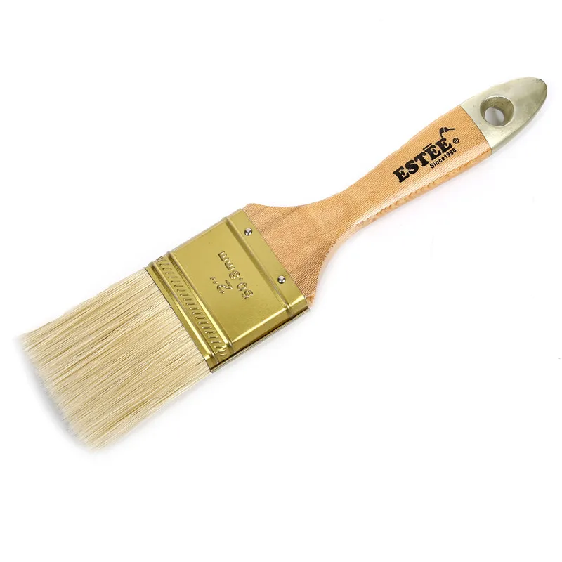 China manufacturer High quality premium grade paint brushes with wood handle