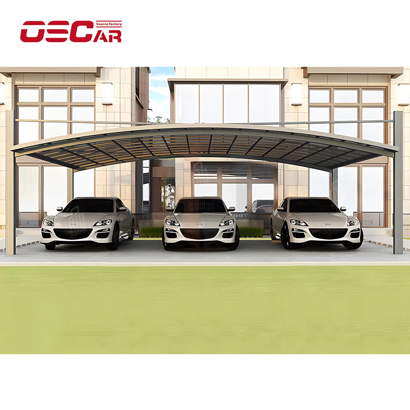 Combined Membrane Cloth High-Speed Accessories Hugging Sunshade And Rainshade Manufacturer Sunshade Roof Garage Shed Carport