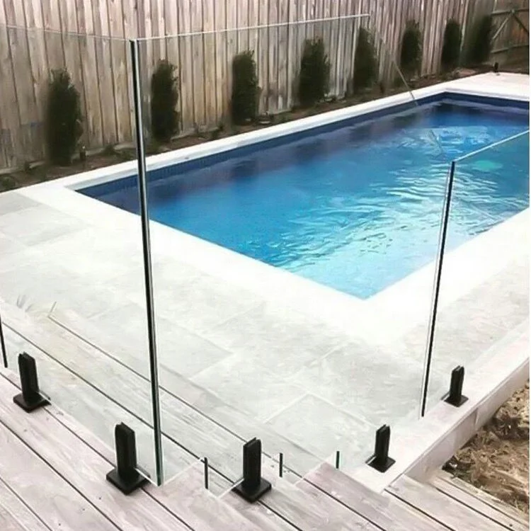 
Balustrade Balcony Rail Stair Swim Pool Fence Stainless Steel Glass Spigot 