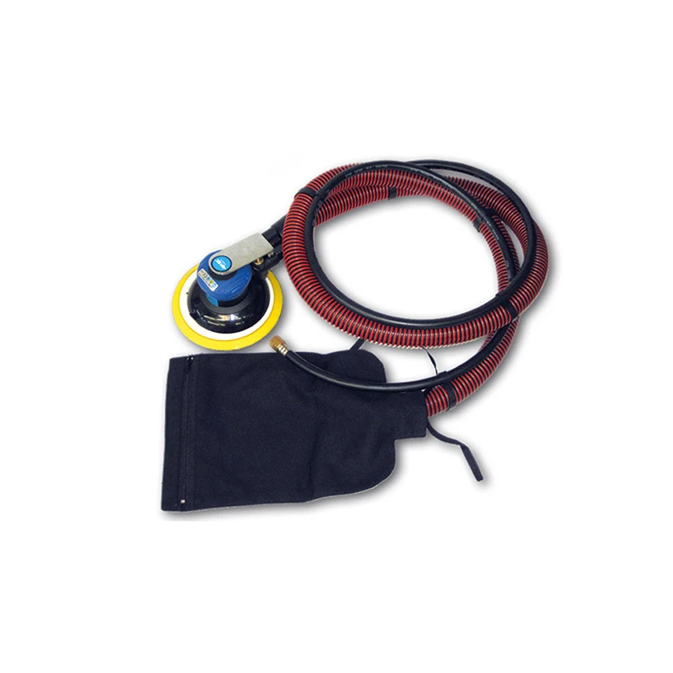 
150 mm 6 holes pad dust free random sander machine polishing brushless orbital sanders with hose and bag 