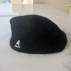 Оптовая продажа, шерстяной берет с вышивкой, женский шерстяной берет на осень и зиму, британская ретро-шляпа hyun, черная плоская шляпа, женский берет, шляпа