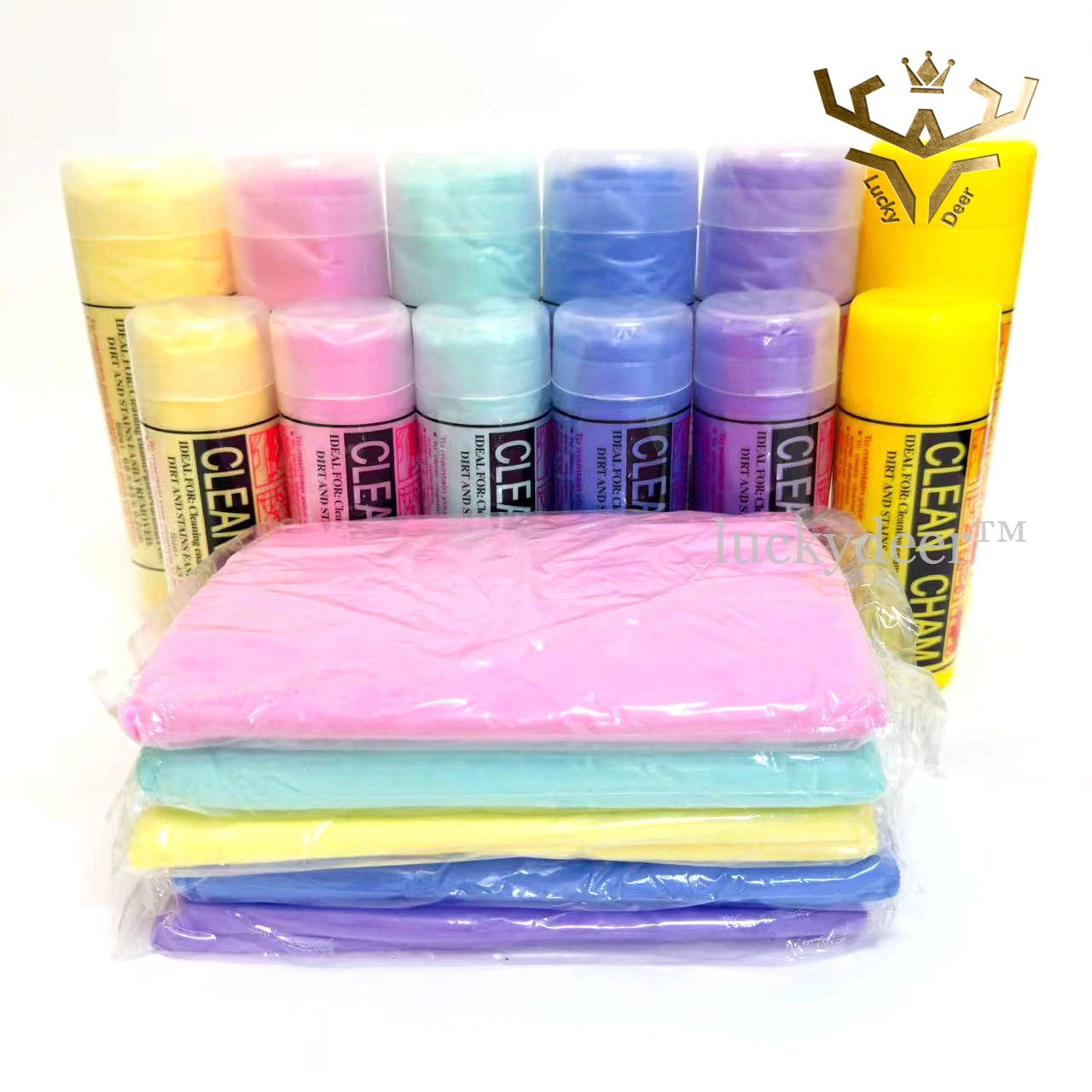 Large 66*43 cm High Grade Premium Quality Car Washing Cleaning Cloth PVA Chamois Towel Car Shammy Clean Cham Kanebo Wash Towel