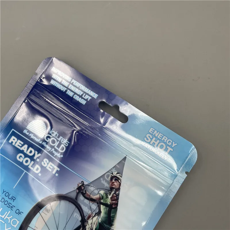 Custom 250 Grams Resealable Plastic Bags Food Packaging Stand Up Pouch Zip Lock Bag With Logo