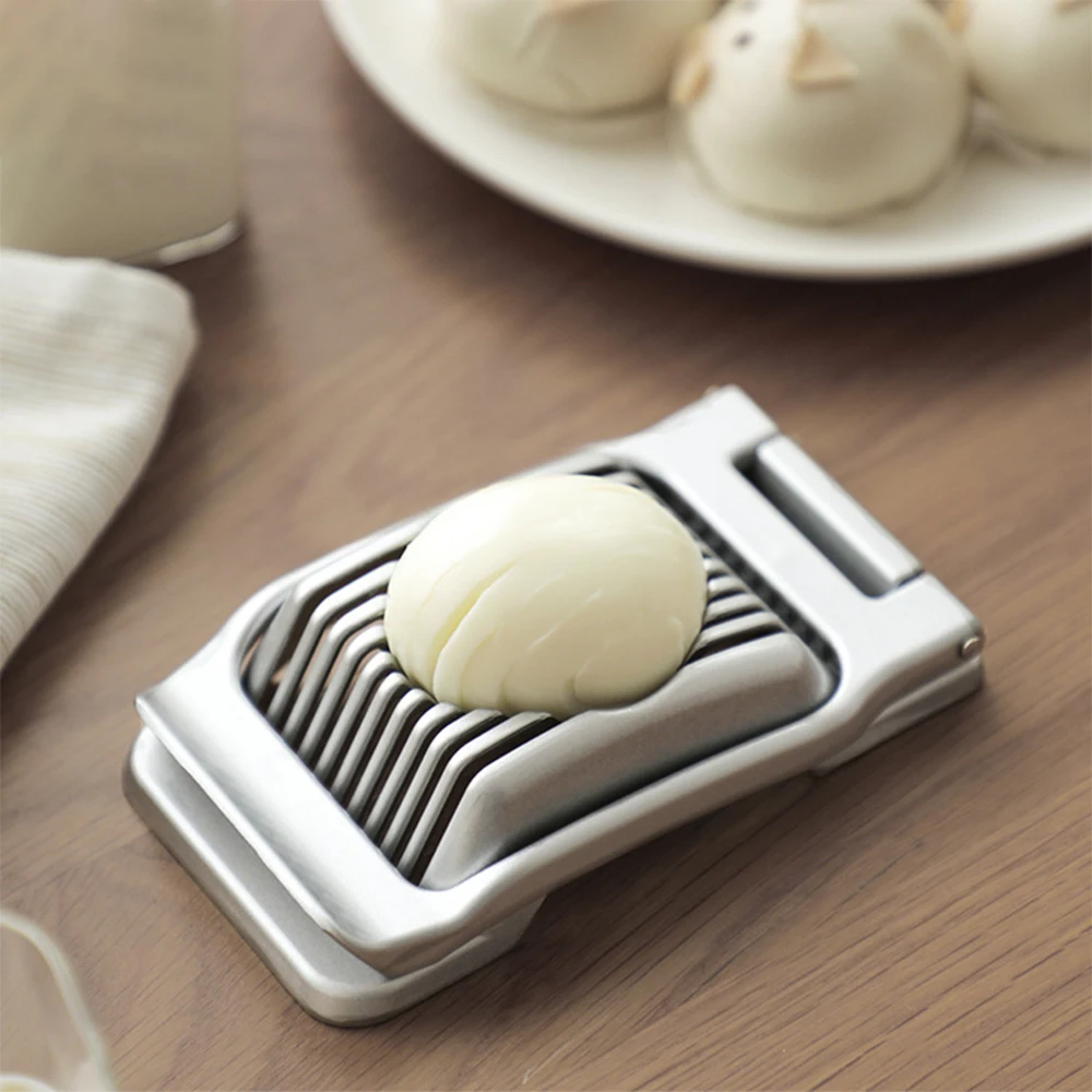 Kitchen creative multifunctional egg peel egg slicer tool cutter