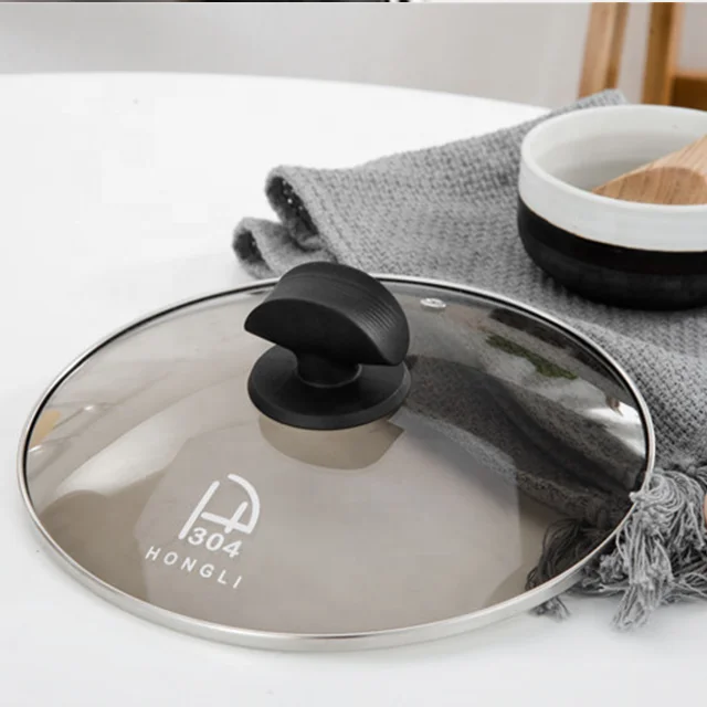 High Quality Durable Household Kitchenware Stainless Steel Stockpot Casserole Cooking Pots And Pans Stock Pot with Glass Lid