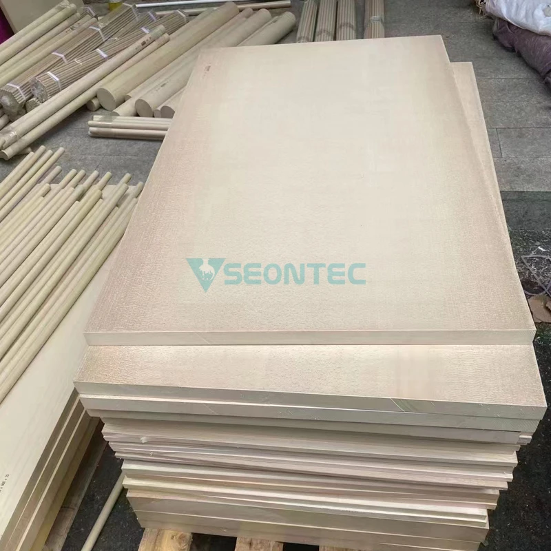 High Performance Engineering Plastic Peek anti static Board Custom Size Peek Plate Peek Sheet