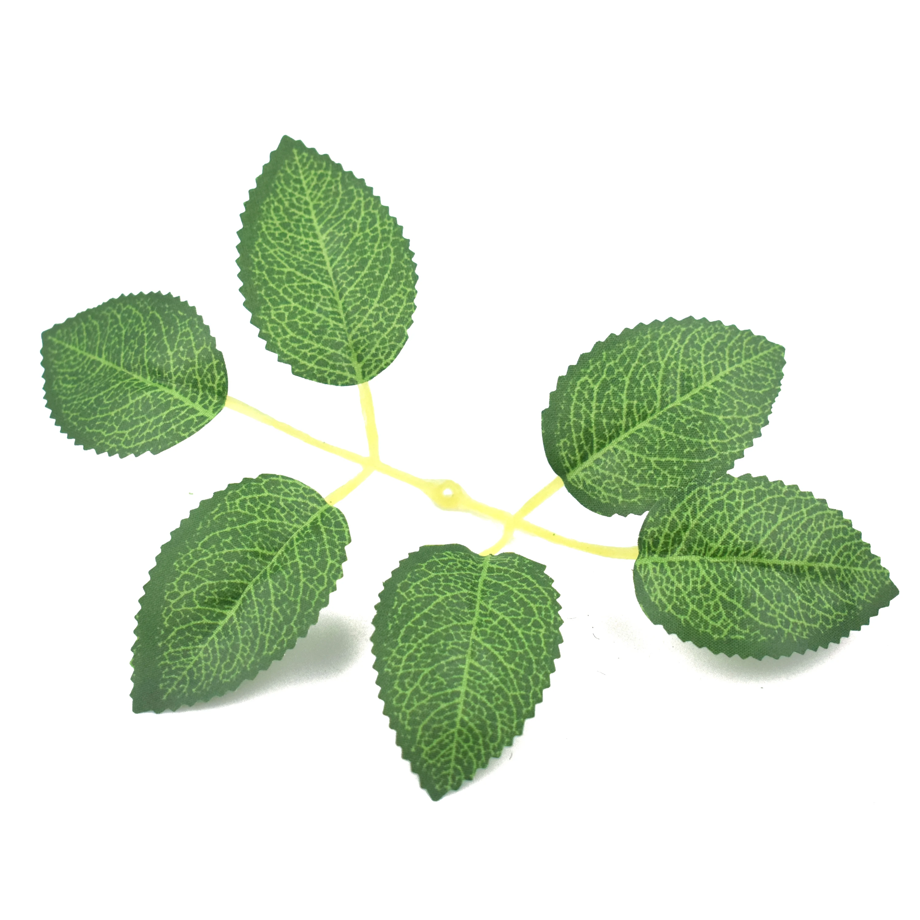 
100pcs Green Fake Rose Leaves Artificial Greenery Leaves for DIY Crafts Leaf Decor Rose Vine Garlands Wreath 