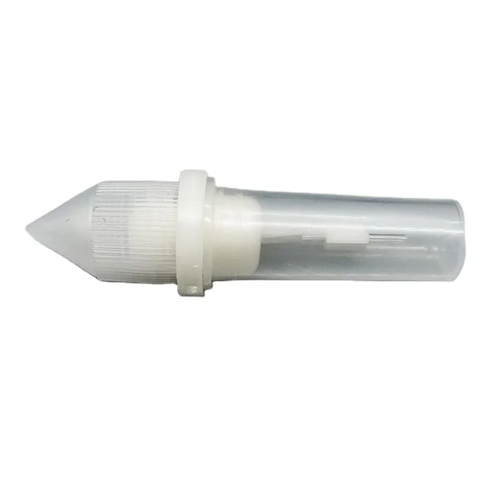 Medical 2ul/5ul/10ul/15ul/20ul Transparent Plastic micro blood collector capillary tube and sharp cap
