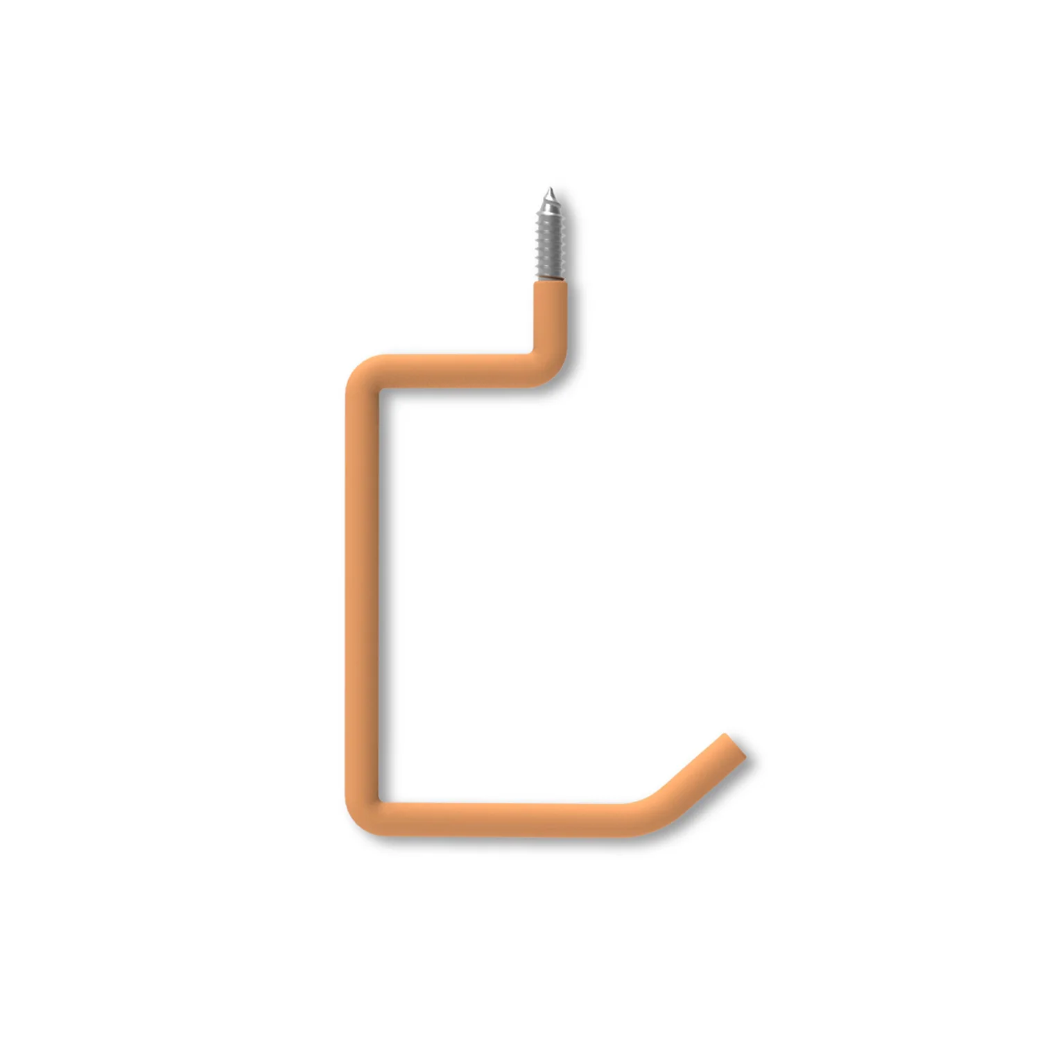 Manufacturers Sell Well Garage Hook Ladder Hanger Screw-in Vinyl Coated Good Quality Utility Hook Bike Wall Hook