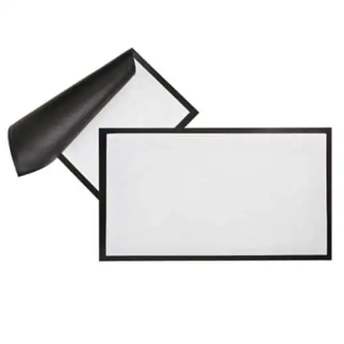 Dye Sublimation Blank Door Mat Non Woven Fabric Surface With Rubber Backing