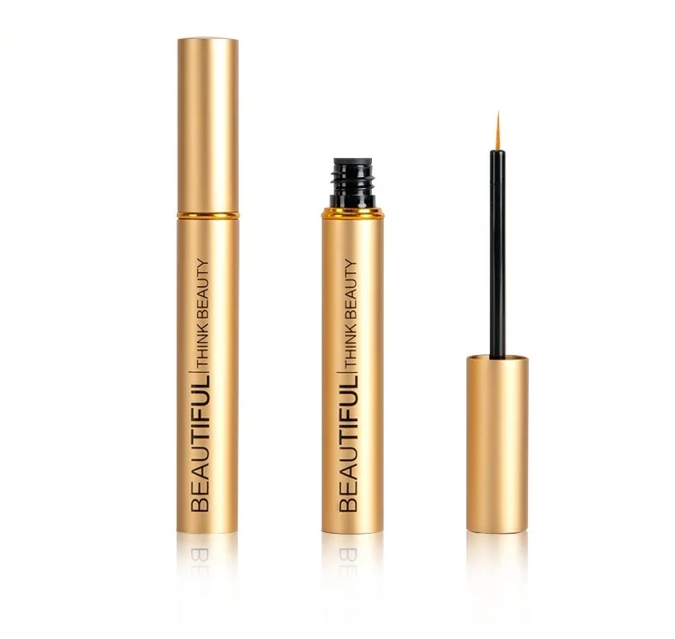 Empty 5ml~10ml matte glossy print color metal aluminum mascara eyelash primer container tube bottles  with br