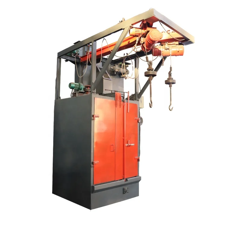 China drum type  tumble belt shot blasting machine