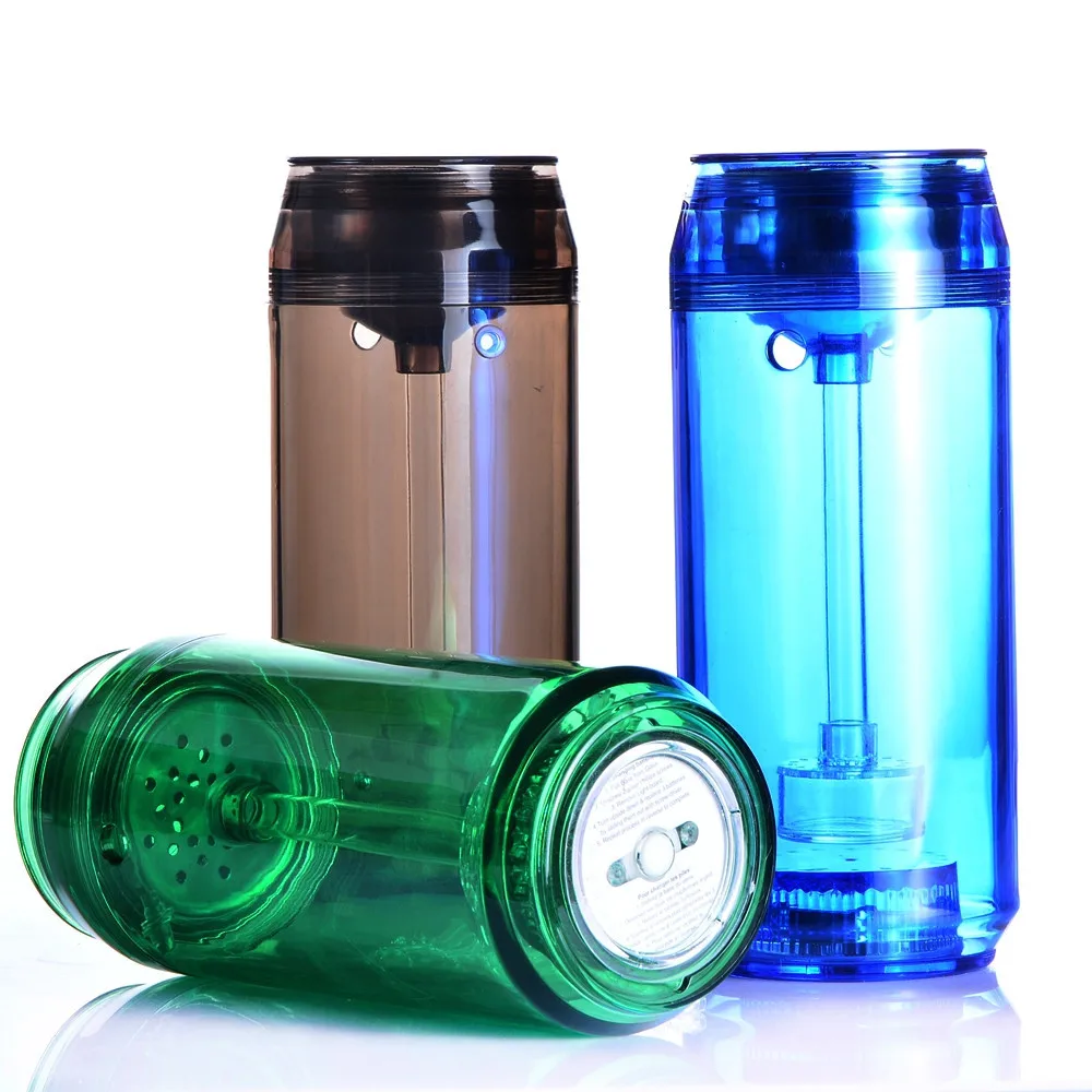 Портативный кальян дым акриловый набор для кальяна модная дорожная чашка