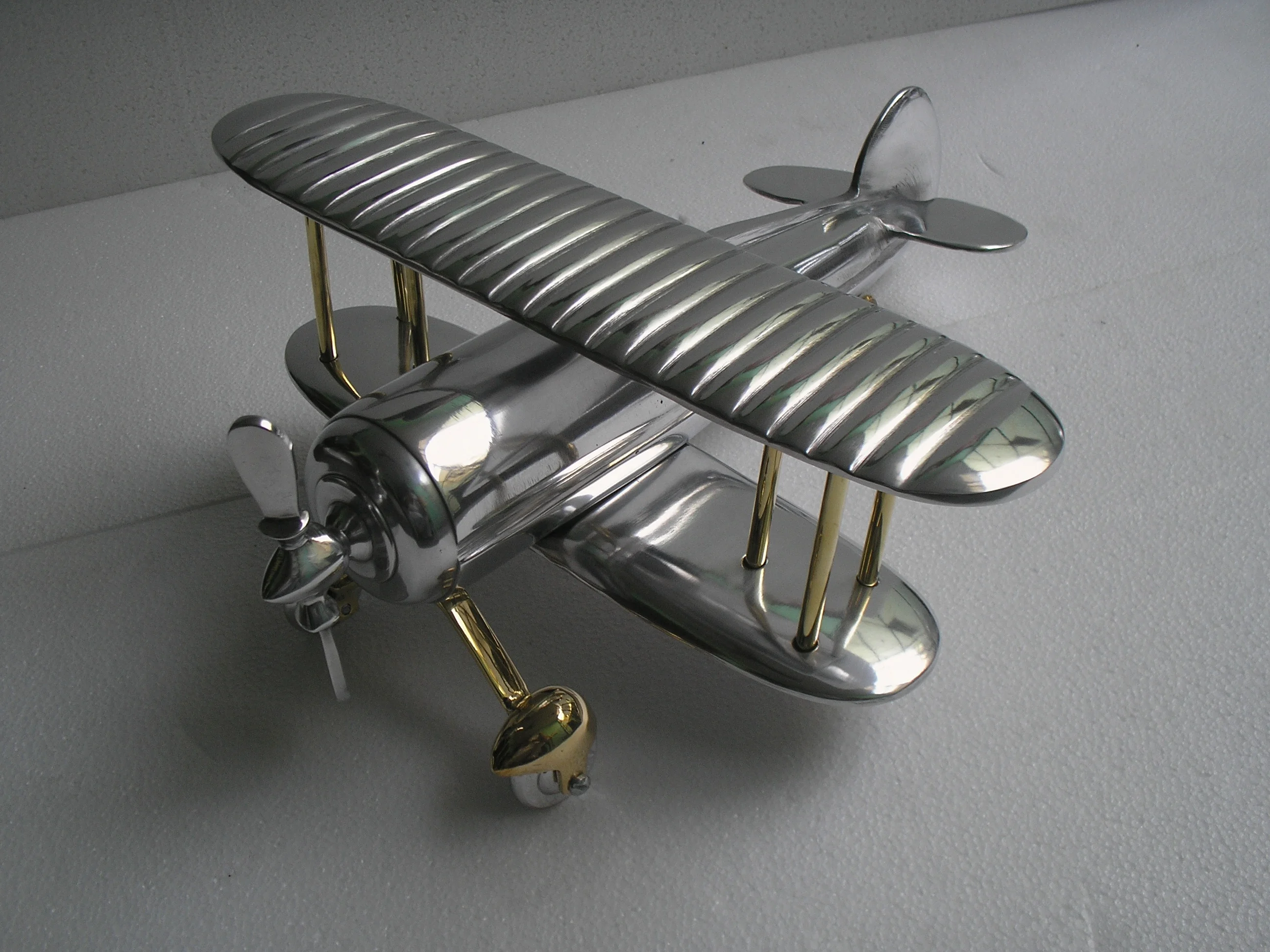 Decorative Metal Aircraft Sculpture