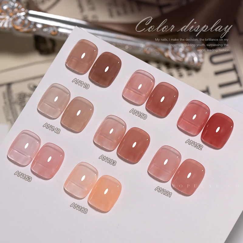 OEM телесный Гель-лак с УФ-подсветкой и нейтральными ногтями