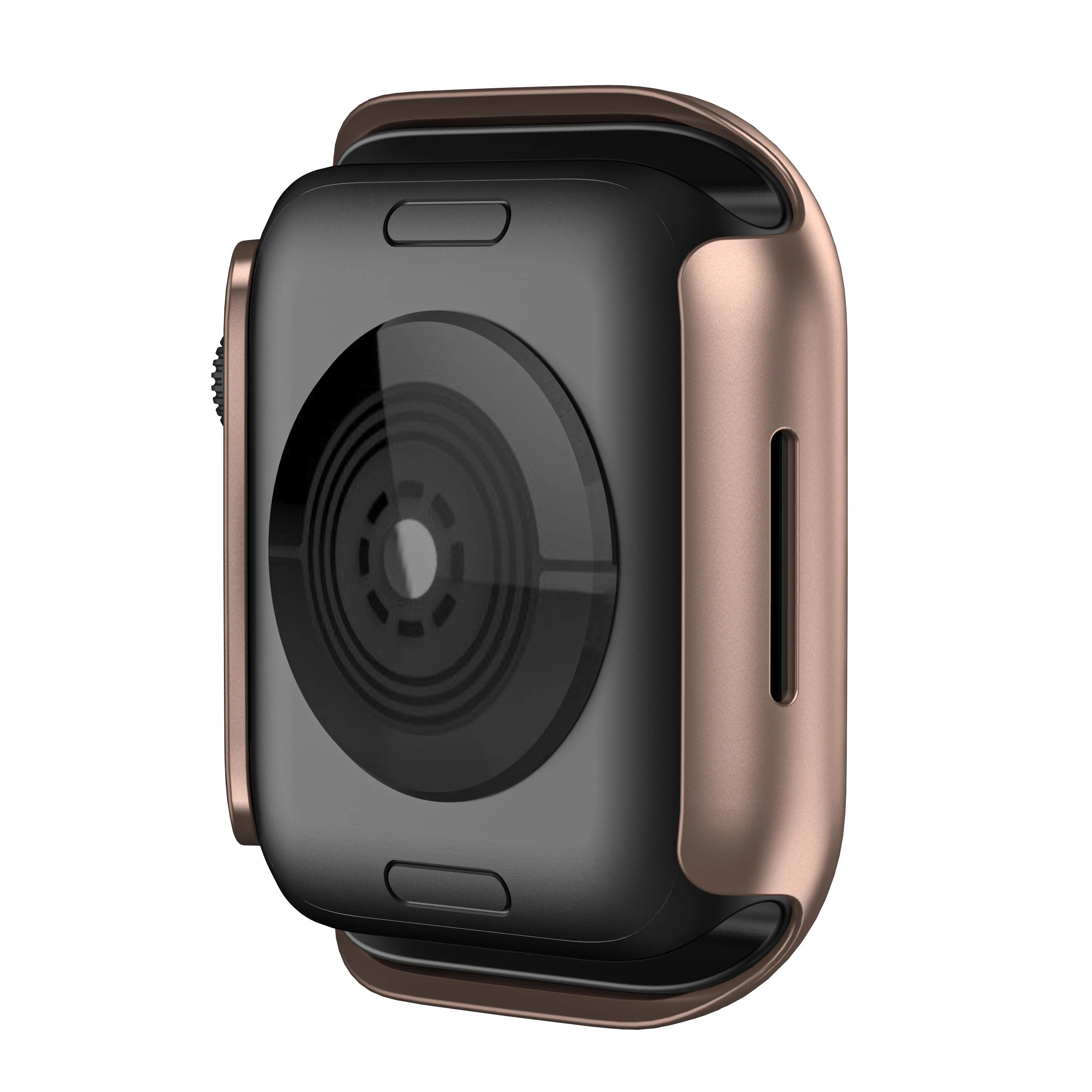 Жесткий матовый защитный бампер из поликарбоната для IWatch серии 7 чехол корпуса часов аксессуары Apple Watch 41 мм