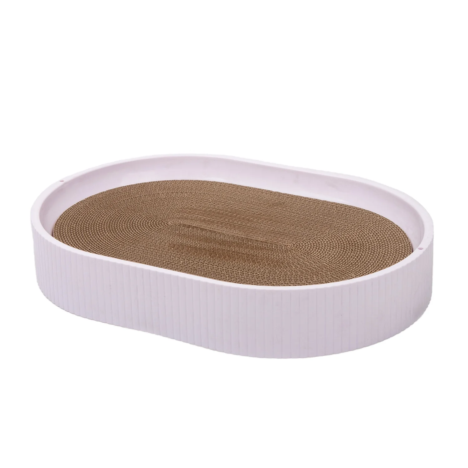 Factory Indoor Cat Scratching Lounge Home Scratchers Bed for Cat Pets Made from Corrugated Cardboard Paper