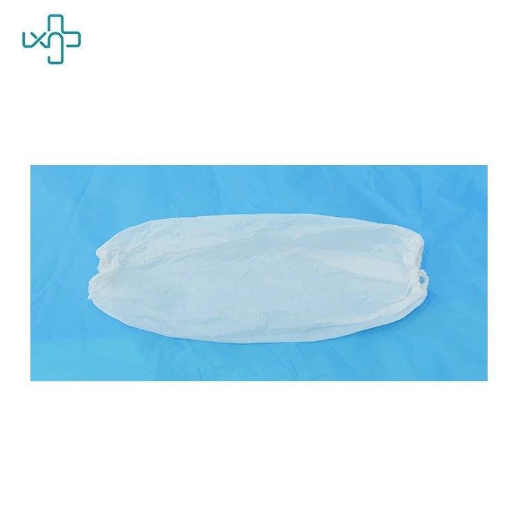 CE ISO Disposable LDPE Arm Cover Waterproof Transparent Hand Made Sleeve Cover