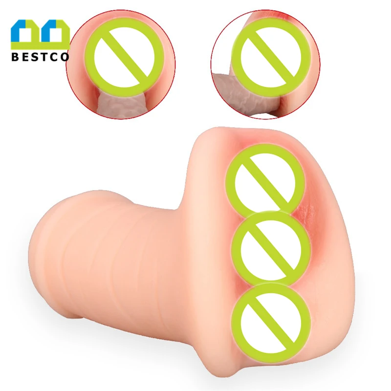 
Sexy realistic small pussy ass anal pocket toy male masturbator artificial vagina 