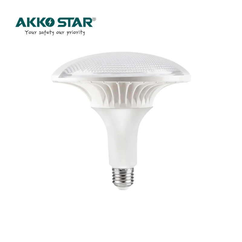 AKKO STAR Intelligent Driver Energy Saving Warranty for Two Years E27 30W/50W/60W/70W UFO Led Light Bulb AC Led Lamp 100w 75 100