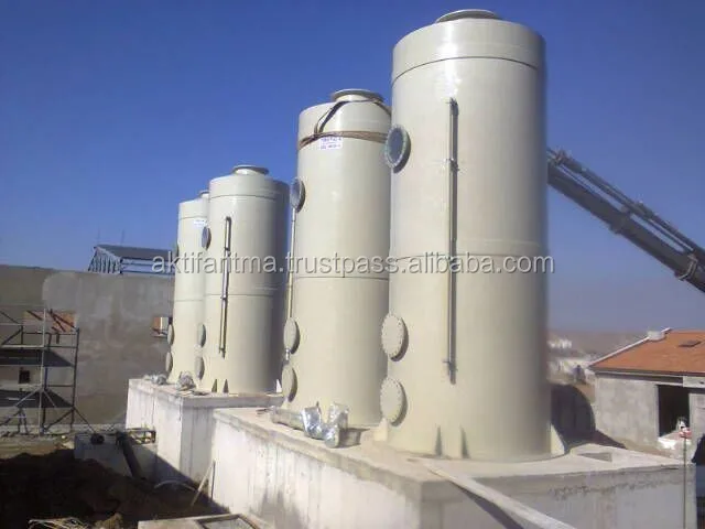 Scrubber for Textile Chemicals Manufacturing (AKTIFPAK by AAT)