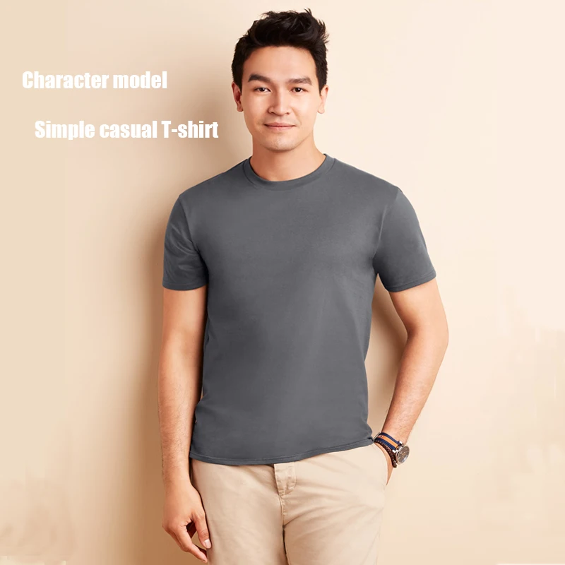 100% Cotton  Logo Printed Blank Plain  Graphic Cotton Uniform  Custom design casual T shirt 180 grams  heat transfer printing