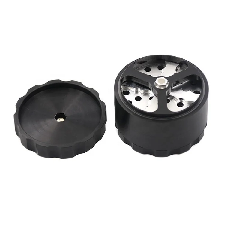 2022 New aluminum herb grinder 63mm 4 piece bulk herb grinder wholesale