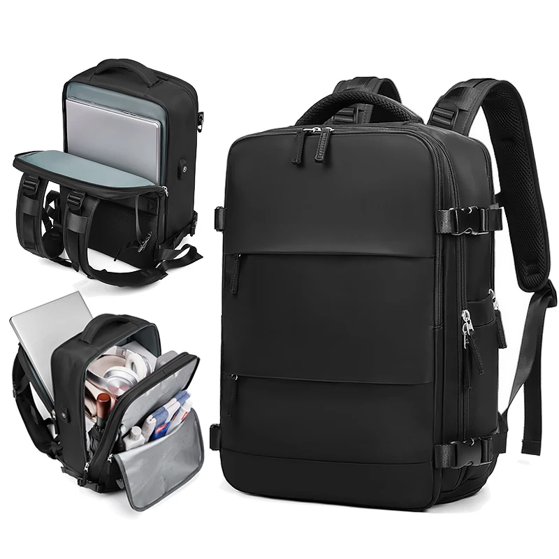 New Trend Design Backpack With USB Charging Port & Shoe Compartment Case Wet & Dry Pocket School Bags For Boys Laptop Backpacks