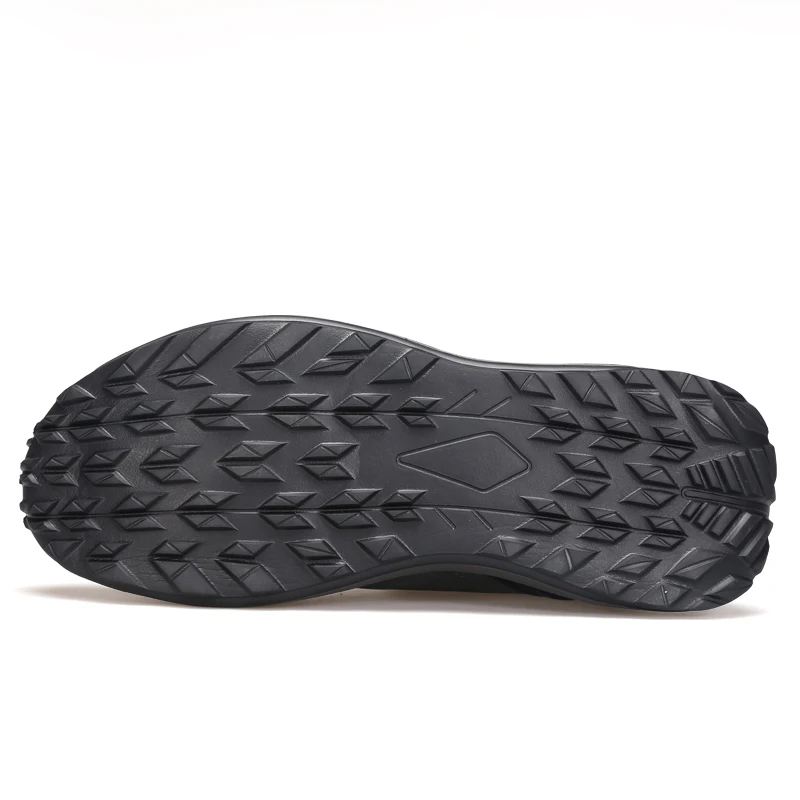 2023 Humtto High Quality Leather Breathable Men Lace Up No slip Hiking Shoes Outdoor Trekking Rock Climbing Sneaker