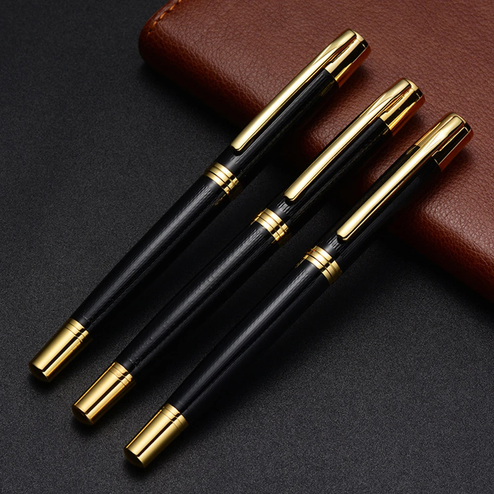 Stock Up Modern Fancy Metal Roller Pen Luxury High Quality Gel Pen For Gift