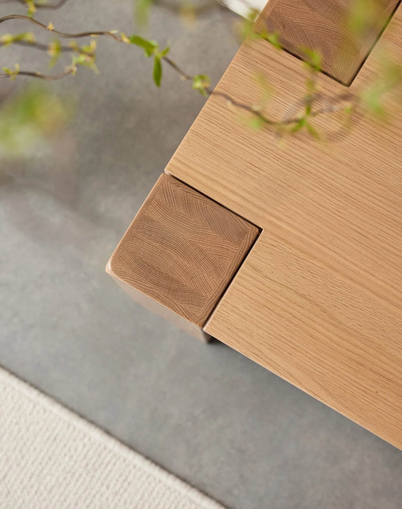 B1081 modern wooden tv rack designs simple tv cabinet solid oak wood tv stand furniture