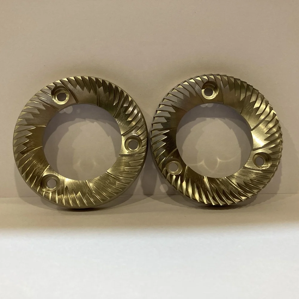 Single Origin Pour Over Coffee Maker Coffee Brew Grinder Standard 64mm Brew Burr Flat wheel Brew Burr Pair Set