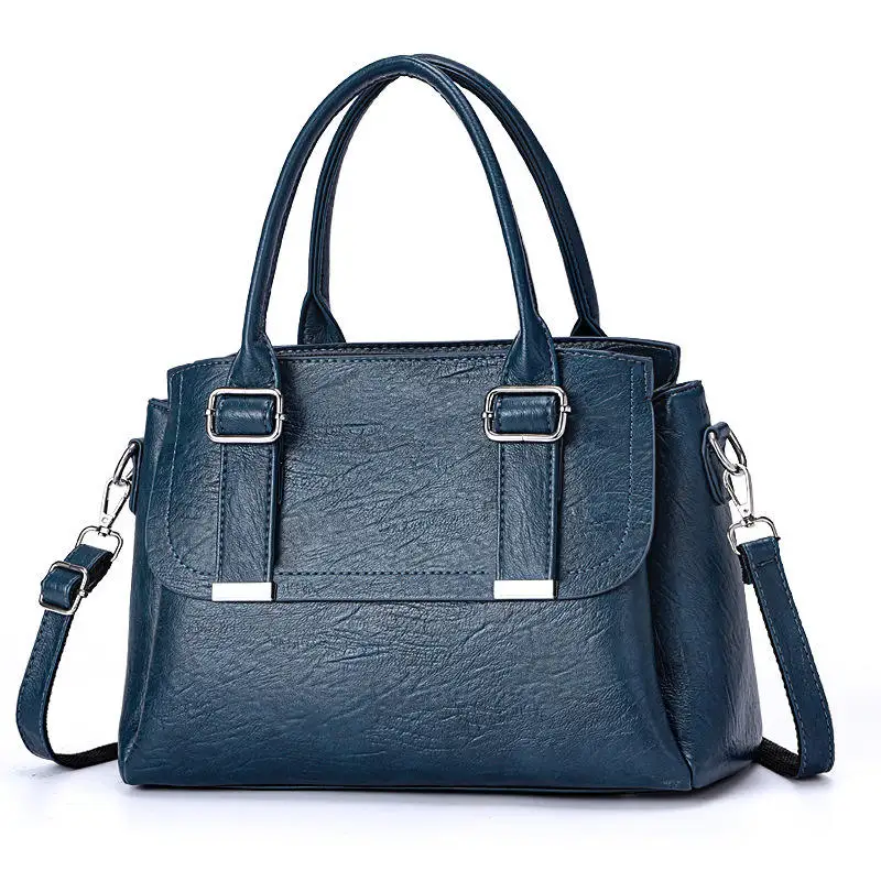 Fashion Larger Capacity Bag Vintage ladies handbags elegant With Zipper Outdoor Leather Tote Bags For Women