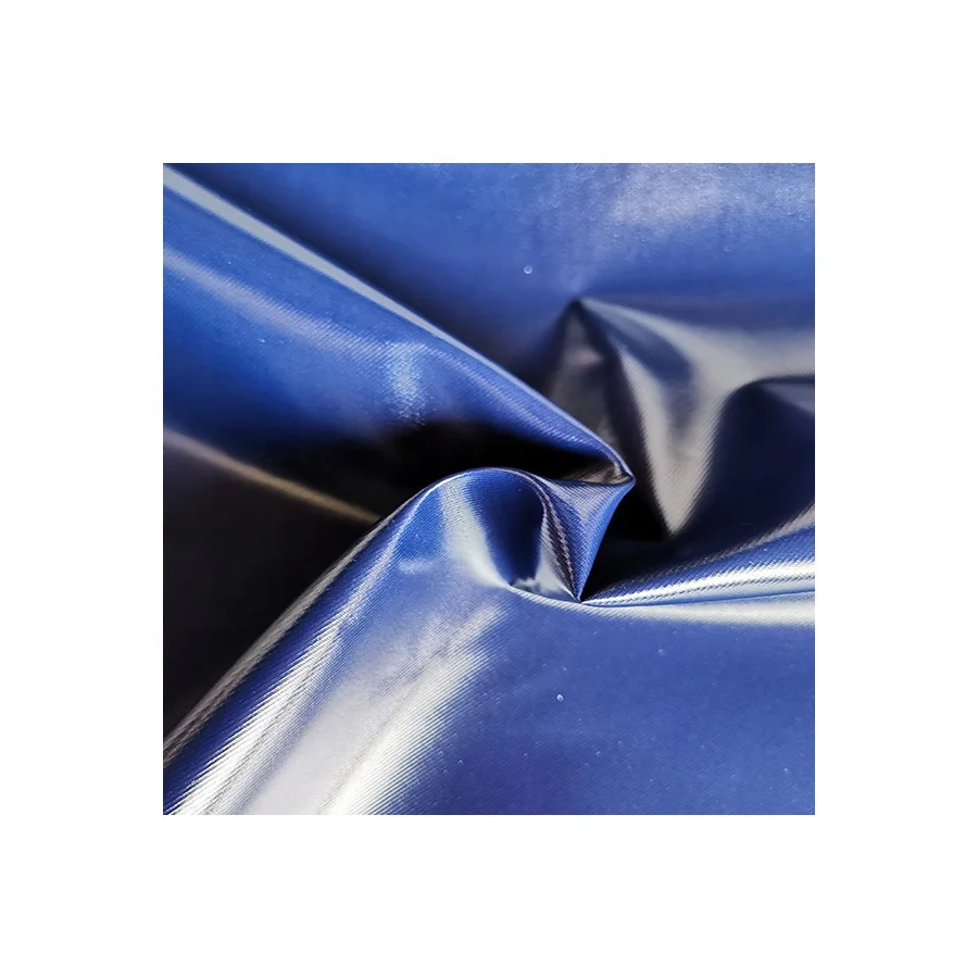 70d*70d 99gsm 100% nylon twill shiny PU coating fabric for garments and bags