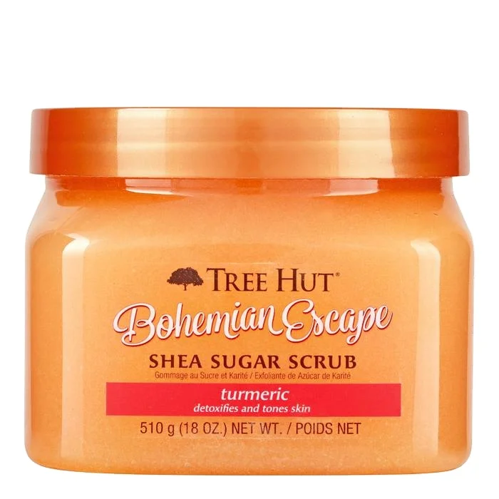 Tree Hut Bohemian Escape with Turmeric Body Shea Sugar Scrub (Case Pack of 24)