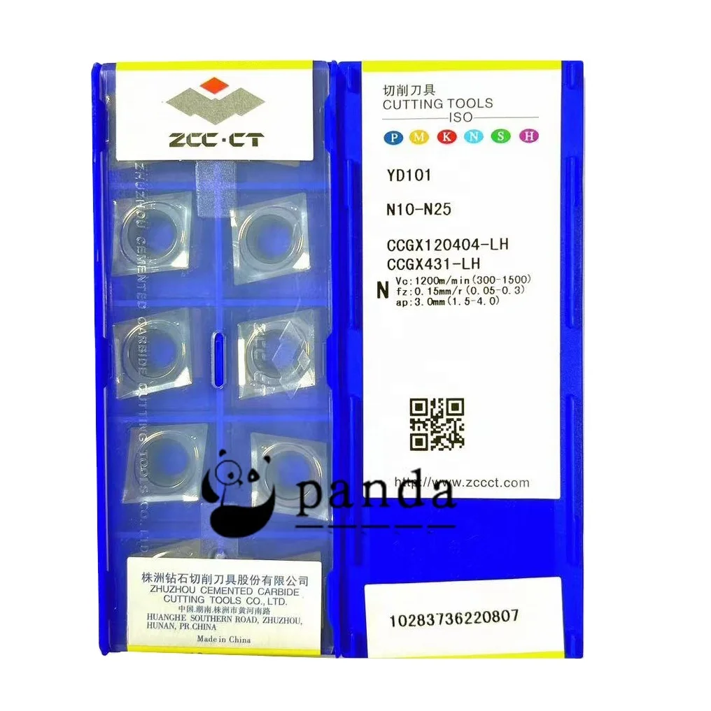 ZCC CCMT YD101 CCGX120404-LH высокоизносостойкий твердосплавный Режущий инструмент для токарного станка с ЧПУ Алюминиевая Вставка