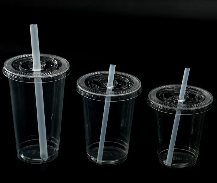 Eco Friendly Pla Clear Coffee Plastic Biodegradable Compostable Cold Cups