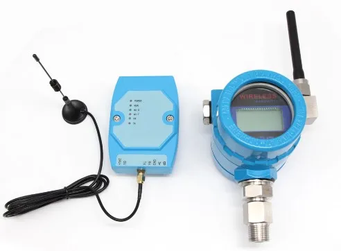Integrated wireless pressure temperature transmitter Battery powered fuel RTD pt100 wireless temperature transmitter