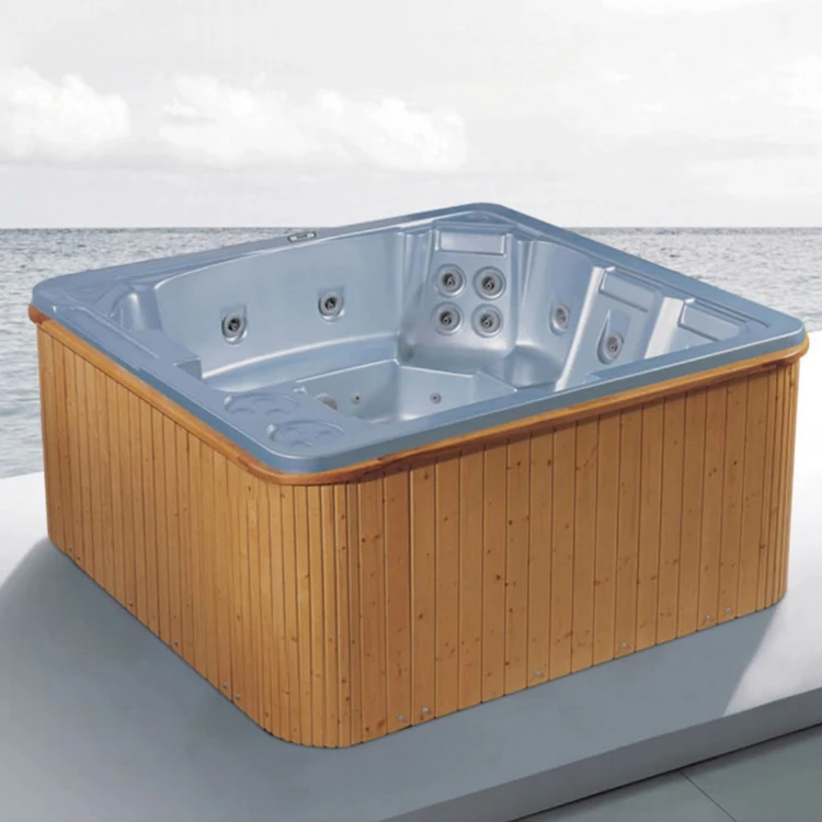 
freestanding massage whirlpool bath bathtubs outdoor hot tub 