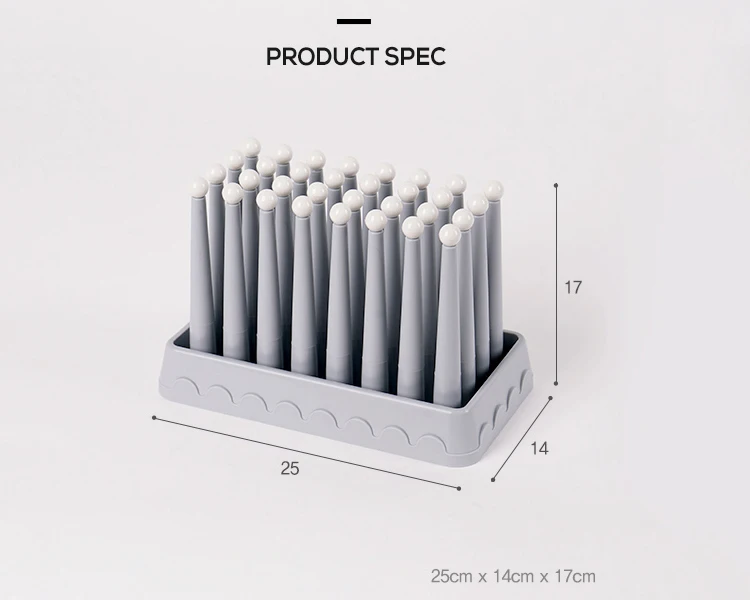 Custom Color Household receive Plastic Light Mini  Storage Rack Umbrella Holder Umbrella Stand