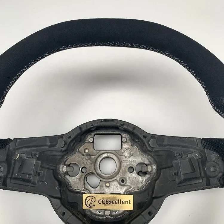 High quality for Volkswagen MK7 golf 7 GTI core steering wheel full leather customization for Alcantara