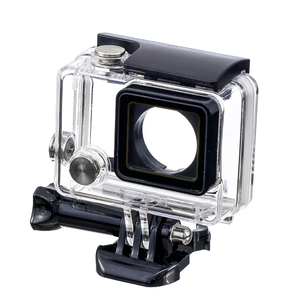 Высококачественный защитный прозрачный водонепроницаемый чехол для Goprohero4 с винтовой застежкой для крепления камеры