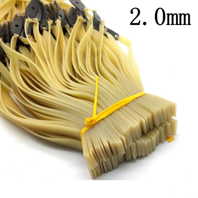 slingshot flat rubber band 2mm for hunting