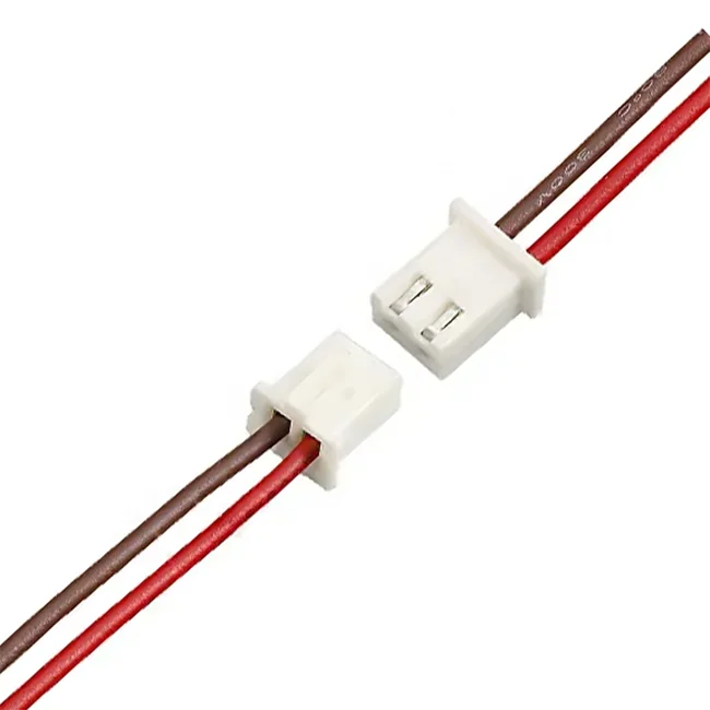 original 2.5mm pitch female wire connector custom 2 3 4 pin jst xh 2.54 cable harness assembly connector 10way cables