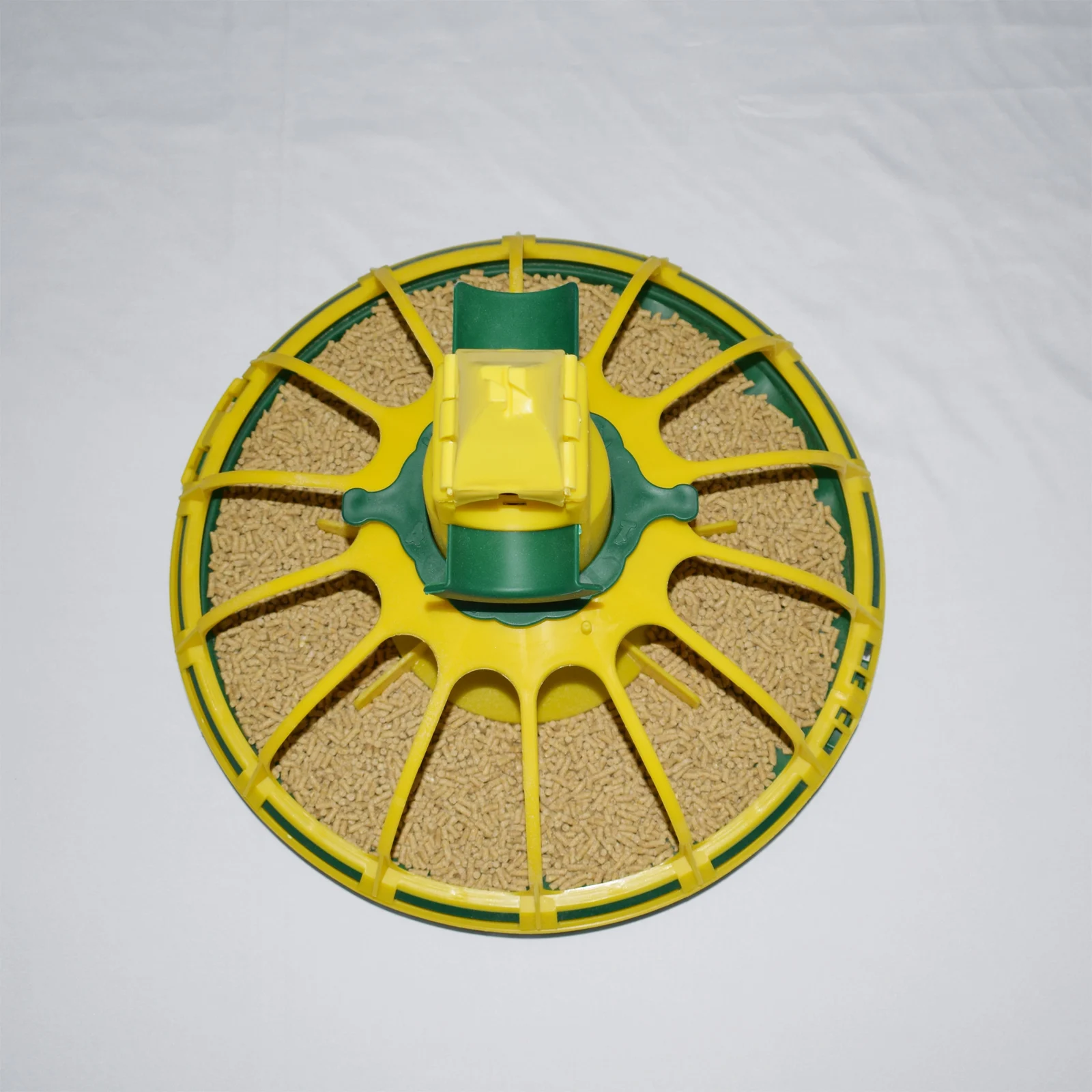 poultry broiler farming equipment chicken feeder animal automatic pan feeding system for broiler farm