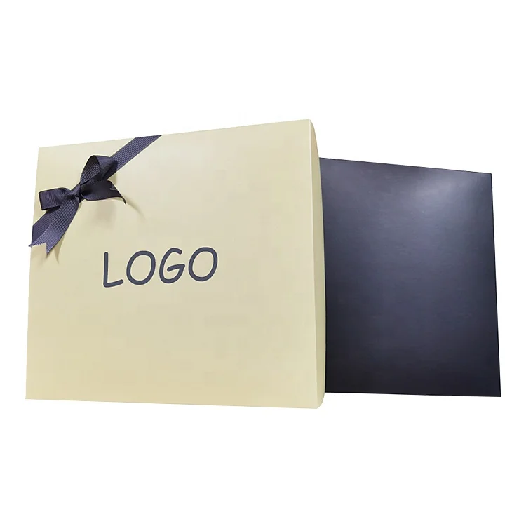Luxury Design Matte Black Box Logo Foil Stamp Rigid Cardboard Paper Printed Folding Box